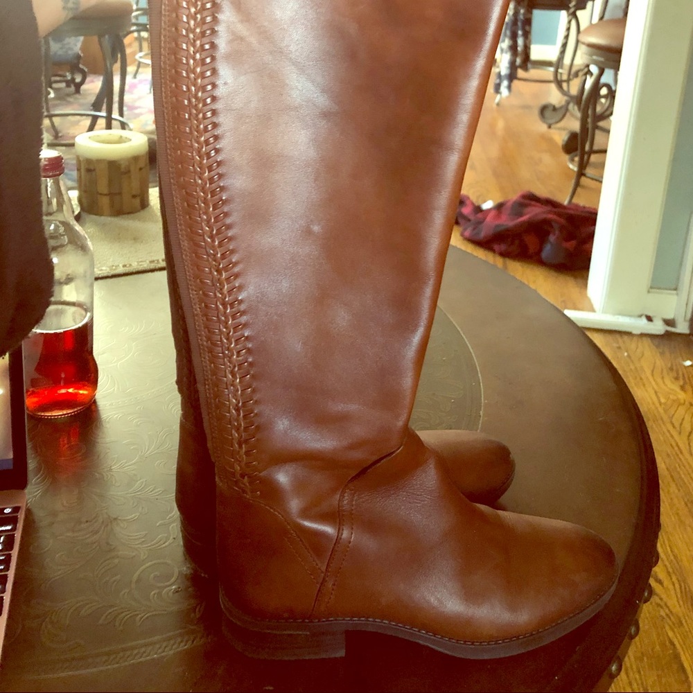 Tall Leather Boots by Vince Cameron
